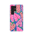 Electric Blue Candy Bloom Samsung Galaxy S25 Ultra Case