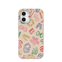 Seashell Carbs iPhone 16 Case