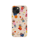 Seashell Cat Clowns iPhone 13 Mini Case
