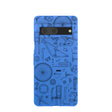 Electric Blue Changing Gears Google Pixel 7 Case