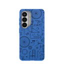Electric Blue Changing Gears Samsung Galaxy S26 Case