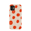 Seashell Cheery Dots iPhone 12 Mini Case