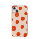 Seashell Cheery Dots iPhone 14 Plus Case
