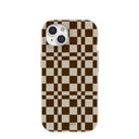 London Fog Chestnut Checkers iPhone 15 Case