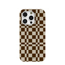 London Fog Chestnut Checkers iPhone 16 Pro Case
