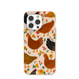 Seashell Chicken Garden iPhone 14 Pro Case