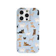 Powder Blue Chihuahua Charms iPhone 16 Pro Case