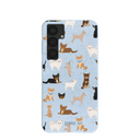 Powder Blue Chihuahua Charms Samsung Galaxy S25+(Plus) Case