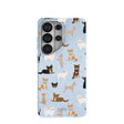 Powder Blue Chihuahua Charms Samsung Galaxy S26 Ultra Case