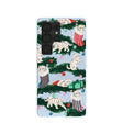 Powder Blue Christmas Kittens Samsung Galaxy S25 Ultra Case