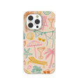 Seashell Coastal Club iPhone 14 Pro Case