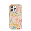 Seashell Coastal Club iPhone 14 Pro Case