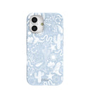 Powder Blue Coastal Rodeo iPhone 16 Case