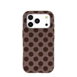 Chocolate Brown Cocoa Sprinkle iPhone 17 Pro Case