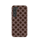 Chocolate Brown Cocoa Sprinkle Samsung Galaxy S23 Case