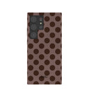 Chocolate Brown Cocoa Sprinkle Samsung Galaxy S24 Ultra Case