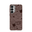 Chocolate Brown Coffee Club Samsung Galaxy S26+(Plus) Case