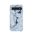 Powder Blue Contour Lines Google Pixel 8a Case