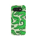 Sage Green Croc a Doodle Google Pixel 10a Case