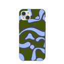 Black Curve and Flow iPhone 14 Plus Case