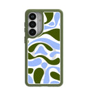 Clear Curve And Flow Samsung Galaxy S26+(Plus) Case With Forest Floor Ridge (Magnetic Charging included)