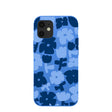 Electric Blue Daydream Blooms iPhone 12 Mini Case
