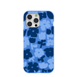 Electric Blue Daydream Blooms iPhone 15 Pro Max Case
