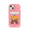 Bubblegum Pink Dilly Dally iPhone 15 Case