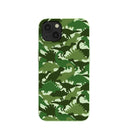Sage Green Dino Camo iPhone 13 Case