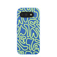 Electric Blue Dizzy Dreams Google Pixel 10a Case