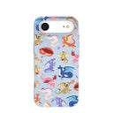 Powder Blue Dragon Cuties iPhone Air Case