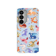 Powder Blue Dragon Cuties Samsung Galaxy S26 Case