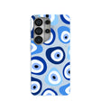 Powder Blue Evil Eye Samsung Galaxy S26 Ultra Case