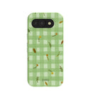 Sage Green Fall Gingham Google Pixel 10a Case