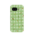 Sage Green Fall Gingham Google Pixel 9a Case