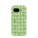 Sage Green Fall Gingham Google Pixel 9a Case