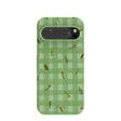 Sage Green Fall Gingham Google Pixel 9/9 Pro Case