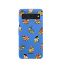Electric Blue Fancy Frogs Google Pixel 8 Case