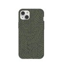 Black Fern Dreams iPhone 14 Plus Case