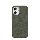 Black Fern Dreams iPhone 16 Case