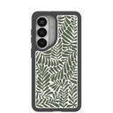 Clear Fern Dreams Samsung Galaxy S26 Case With Noir Ridge (Magnetic Charging included)