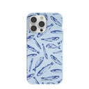 Powder Blue Fishery iPhone 14 Pro Max Case