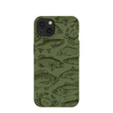 Forest Floor Fishing Lodge iPhone 13 Case