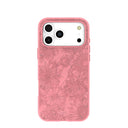 Bubblegum Pink Flora iPhone 17 Pro Max Case