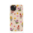 Seashell Flower Cats iPhone 13 Case