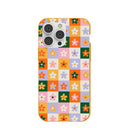 Honey Flower Tiles iPhone 14 Pro Max Case