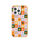 Honey Flower Tiles iPhone 14 Pro Case