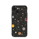 Black Galactic Glow iPhone 13 Mini Case