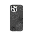 Black Gardenia Lines iPhone 16 Pro Max Case