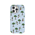 Powder Blue Gardening Girl iPhone 15 Pro Case